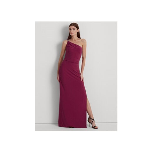 Lauren Ralph Lauren Sukienka wieczorowa 253751483025 Różowy Slim Fit 10 promocyjna cena MODIVO