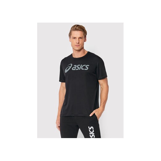 Asics Koszulka techniczna Core 2011C334 Czarny Regular Fit ze sklepu MODIVO w kategorii T-shirty męskie - zdjęcie 168697413