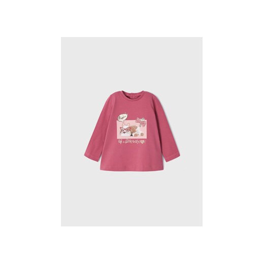 Mayoral Bluzka 2098 Różowy Regular Fit ze sklepu MODIVO w kategorii Bluzki dziewczęce - zdjęcie 168698051