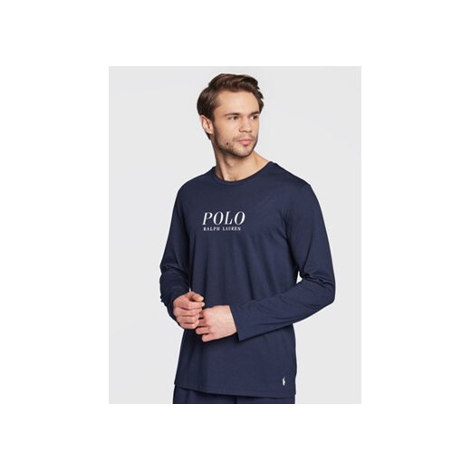 Polo Ralph Lauren Longsleeve 714862600003 Granatowy Regular Fit ze sklepu MODIVO w kategorii T-shirty męskie - zdjęcie 168698052