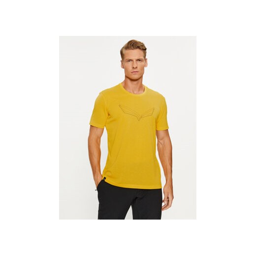 Salewa Koszulka techniczna 028448 Pomarańczowy Regular Fit ze sklepu MODIVO w kategorii T-shirty męskie - zdjęcie 168698311