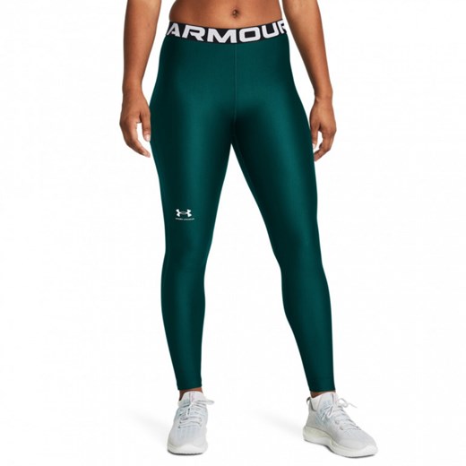 Damskie legginsy treningowe Under Armour UA HG Legging - zielone ze sklepu Sportstylestory.com w kategorii Spodnie damskie - zdjęcie 168699830