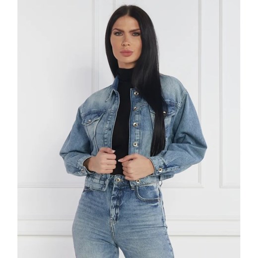 Patrizia Pepe Kurtka jeansowa | Cropped Fit ze sklepu Gomez Fashion Store w kategorii Kurtki damskie - zdjęcie 168712510