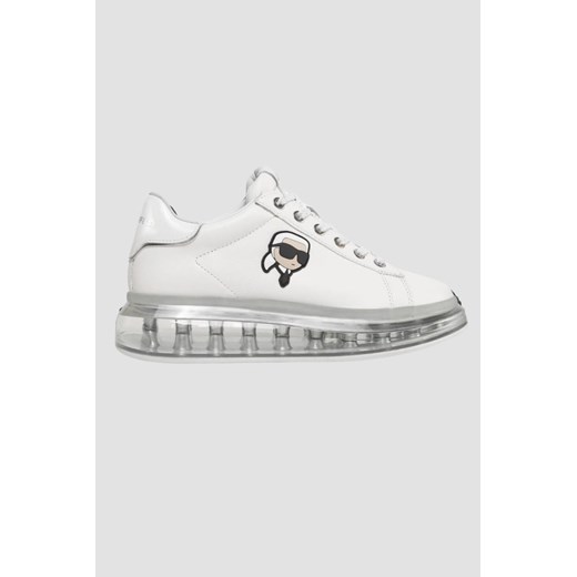 KARL LAGERFELD Białe sneakersy Nft Lo Lace, Wybierz rozmiar 39 ze sklepu outfit.pl w kategorii Buty sportowe damskie - zdjęcie 168714493