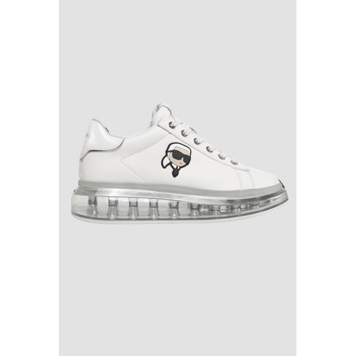 KARL LAGERFELD Białe sneakersy Nft Lo Lace, Rozmiar 39 ze sklepu outfit.pl w kategorii Buty sportowe damskie - zdjęcie 168714493