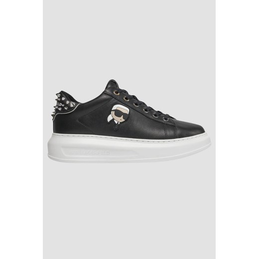 KARL LAGERFELD Czarne sneakersy Kapri Nft Stud Tab, Rozmiar 37 ze sklepu outfit.pl w kategorii Buty sportowe damskie - zdjęcie 168714521