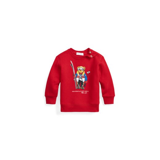 Polo Ralph Lauren Bluza 320883625 Czerwony Regular Fit ze sklepu MODIVO w kategorii Bluzy i swetry - zdjęcie 168715922