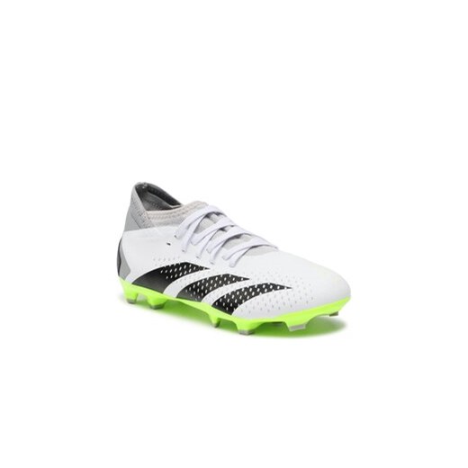 adidas Buty Predator Accuracy.3 Firm Ground GZ0024 Biały 46 promocyjna cena MODIVO