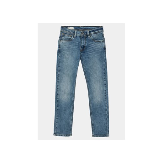 Pepe Jeans Jeansy Slim Jeans Jr PB202136MN5 Niebieski Slim Fit ze sklepu MODIVO w kategorii Spodnie chłopięce - zdjęcie 168716962