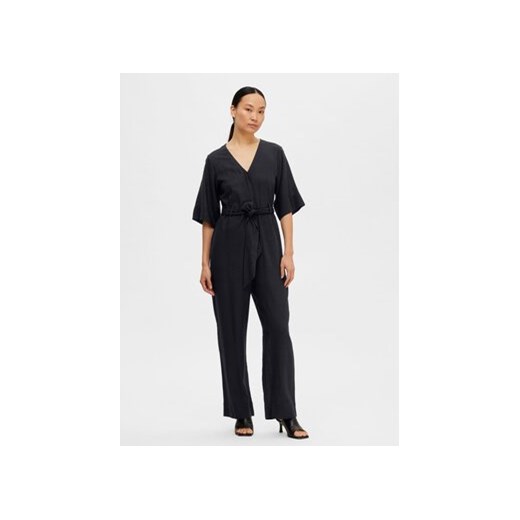 Selected Femme Kombinezon 16089065 Czarny Regular Fit Selected Femme 36 promocyjna cena MODIVO