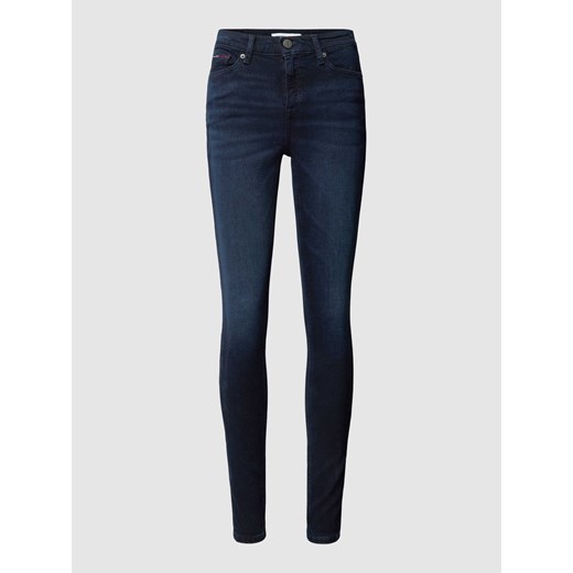 Jeansy o kroju skinny fit z 5 kieszeniami model ‘NORA’ Tommy Jeans 26/32 wyprzedaż Peek&Cloppenburg 