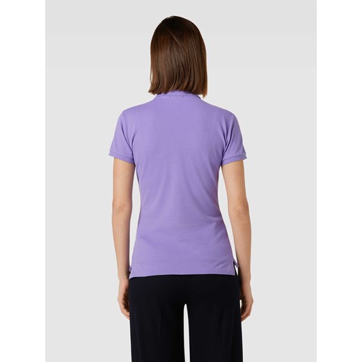 Koszulka polo o kroju slim fit z wyhaftowanym logo model ‘JULIE’ Polo Ralph Lauren L Peek&Cloppenburg 