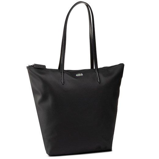 Torebka Lacoste Vertical Shopping Bag NF1890PO Czarny ze sklepu eobuwie.pl w kategorii Torby Shopper bag - zdjęcie 168720251
