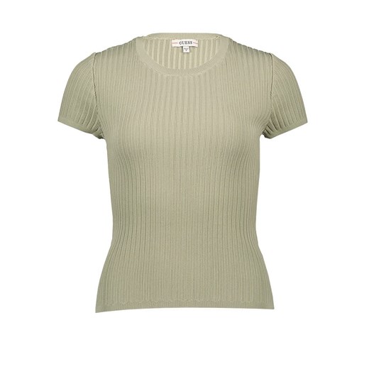 Guess Koszulka w kolorze oliwkowym ze sklepu Limango Polska w kategorii Bluzki damskie - zdjęcie 168723953