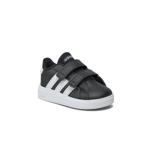 adidas Buty Grand Court Lifestyle Hook and Loop Shoes GW6523 Czarny 23 MODIVO wyprzedaż