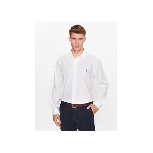 Polo Ralph Lauren Koszula 710899386001 Biały Slim Fit Polo Ralph Lauren XL promocyjna cena MODIVO