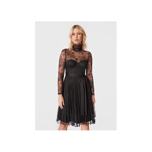 Marciano Guess Sukienka koktajlowa 3RGK59 6169A Czarny Regular Fit ze sklepu MODIVO w kategorii Sukienki - zdjęcie 168725311