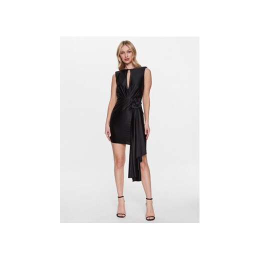 Babylon Sukienka koktajlowa S-EM0749 Czarny Regular Fit 44 promocyjna cena MODIVO