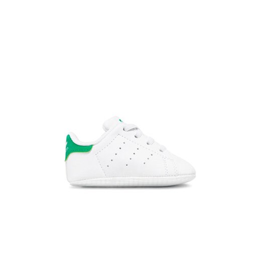 adidas Sneakersy Stan Smith Crib FY7890 Biały ze sklepu MODIVO w kategorii Buciki niemowlęce - zdjęcie 168725800