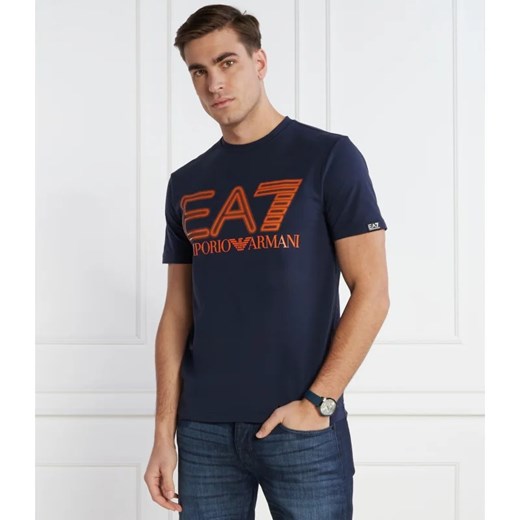 EA7 T-shirt | Regular Fit ze sklepu Gomez Fashion Store w kategorii T-shirty męskie - zdjęcie 168726504