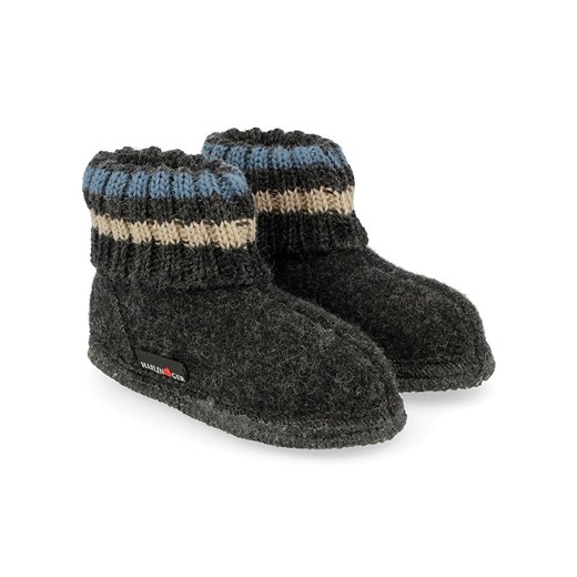 HAFLINGER Kapcie w kolorze antracytowym ze sklepu Limango Polska w kategorii Kapcie dziecięce - zdjęcie 168727090