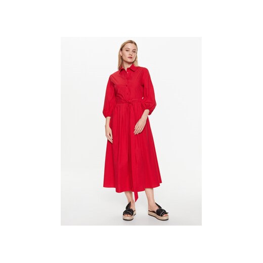 Weekend Max Mara Sukienka codzienna Abete 2352212431 Czerwony Regular Fit 38 MODIVO wyprzedaż