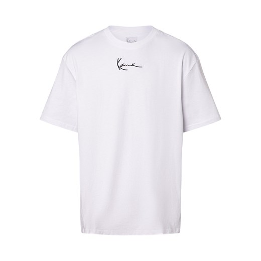 Karl Kani Koszulka męska Mężczyźni Bawełna biały jednolity ze sklepu vangraaf w kategorii T-shirty męskie - zdjęcie 168727850