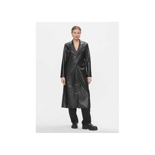 ONLY Płaszcz przejściowy Saramy 15285300 Czarny Regular Fit ze sklepu MODIVO w kategorii Płaszcze damskie - zdjęcie 168728451