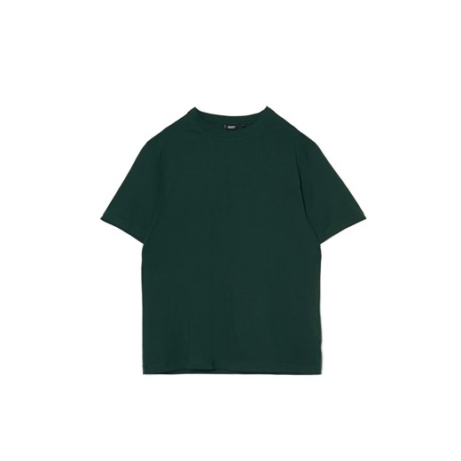 Cropp - Koszulka basic - zielony ze sklepu Cropp w kategorii T-shirty męskie - zdjęcie 168729124