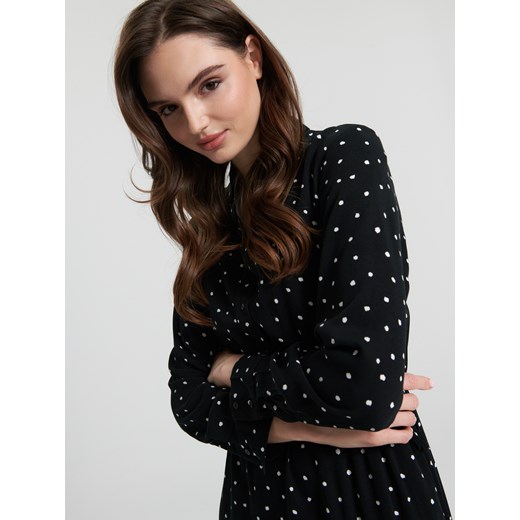 Sukienka Sinsay koszulowa z wiskozy 