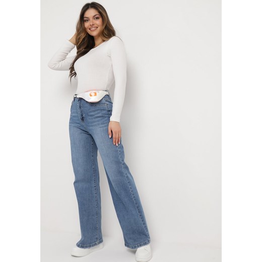 Jeansy damskie Born2be casual