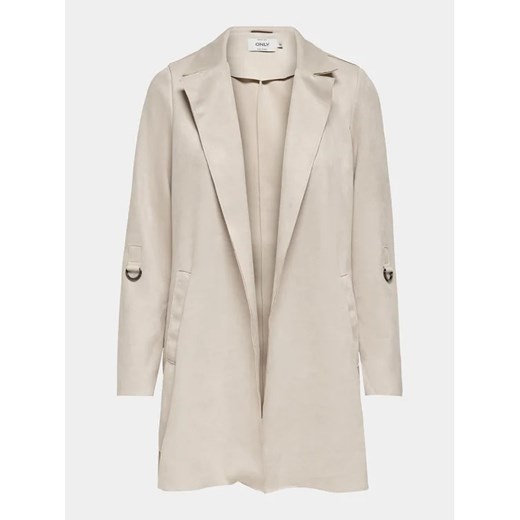 Płaszcz damski ONLY beżowy 