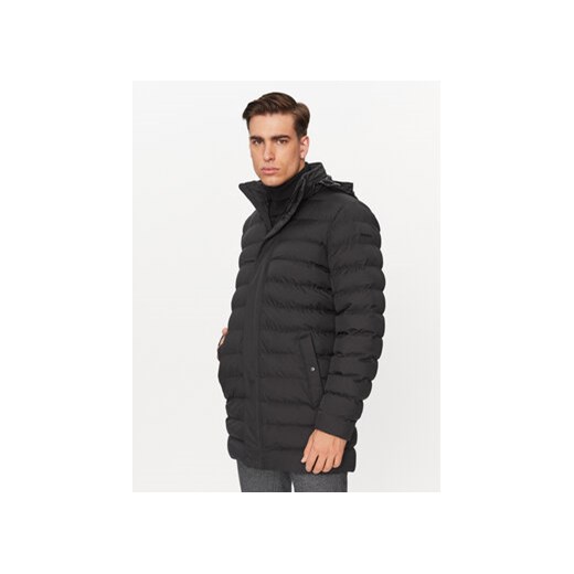 Geox Kurtka puchowa Hallson M3628T T2887F 9000 Czarny Regular Fit Geox 54 promocyjna cena MODIVO