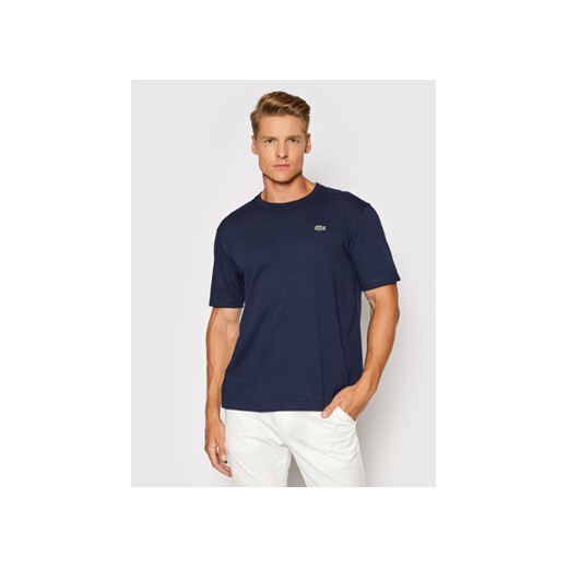 Lacoste T-Shirt TH7618 Granatowy Regular Fit Lacoste 6 wyprzedaż MODIVO