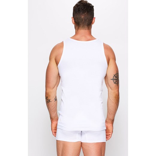 Koszulka męska biała podkoszulek tank top 01/1-84/2, Kolor biały, Rozmiar XL, Fabio Undercare ze sklepu Intymna w kategorii Podkoszulki męskie - zdjęcie 168737041