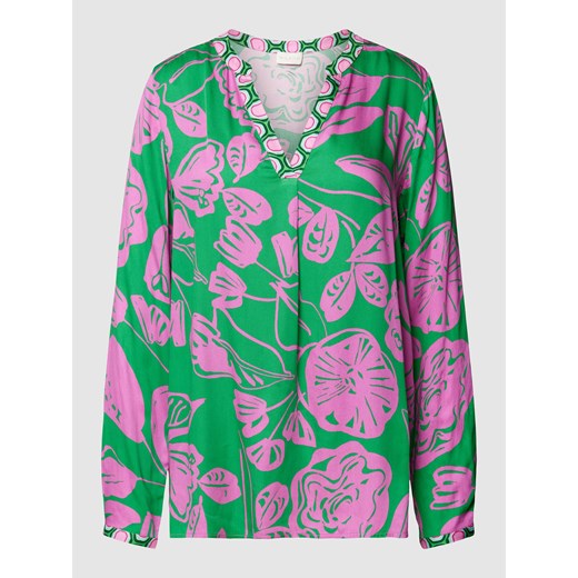 Bluzka z wiskozy w kwiatowy wzór ze sklepu Peek&Cloppenburg  w kategorii Bluzki damskie - zdjęcie 168737173