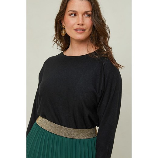 Curvy Lady Sweter w kolorze czarnym Curvy Lady 40/42 Limango Polska okazyjna cena