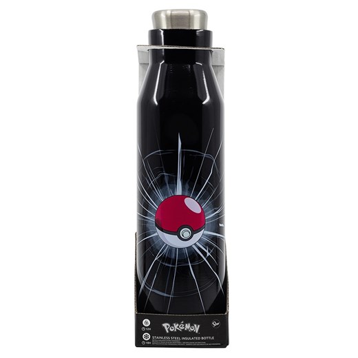 Pokémon Bidon &quot;Pokemon&quot; w kolorze czarnym - 580 ml Pokémon onesize okazyjna cena Limango Polska