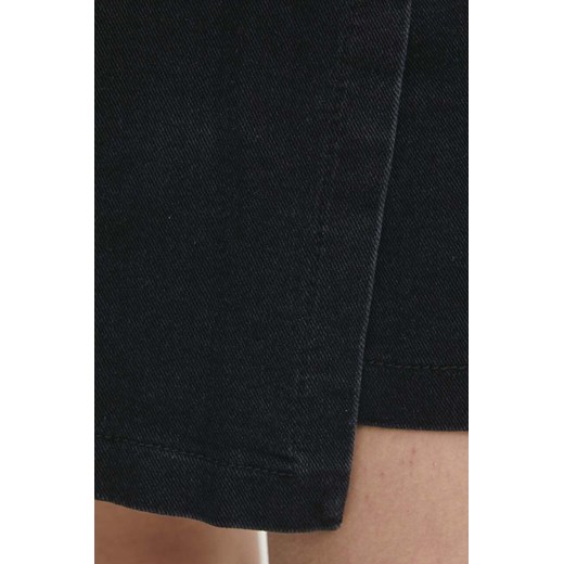 Answear Lab spódnica jeansowa kolor czarny mini prosta Answear Lab XL ANSWEAR.com