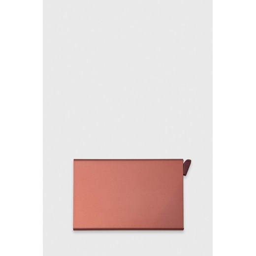 Secrid etui na karty kolor różowy ze sklepu ANSWEAR.com w kategorii Portfele damskie - zdjęcie 168741390