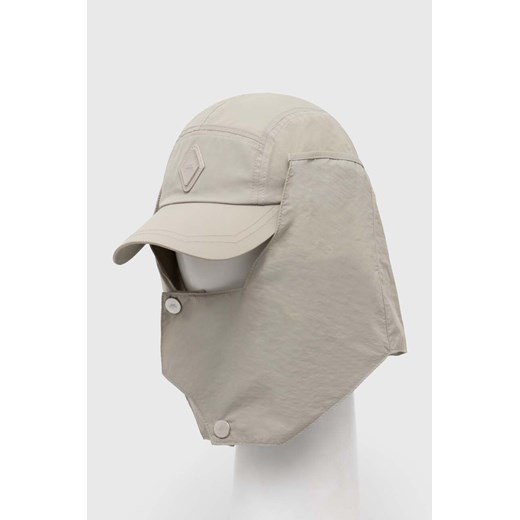 A-COLD-WALL* czapka z daszkiem Diamond Hooded Cap kolor beżowy z aplikacją ACWUA199 ze sklepu PRM w kategorii Czapki z daszkiem męskie - zdjęcie 168741474