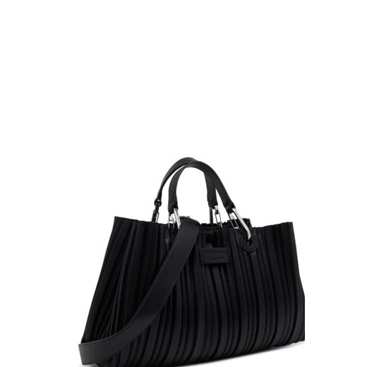 Shopper bag Emporio Armani ze skóry ekologicznej