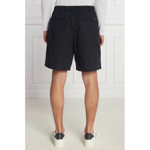 Emporio Armani Lniane szorty | Regular Fit Emporio Armani 56 Gomez Fashion Store