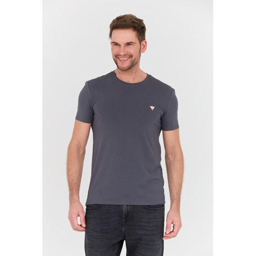 GUESS Grafitowy t-shirt Core Tee Str, Rozmiar XL ze sklepu outfit.pl w kategorii T-shirty męskie - zdjęcie 168745404
