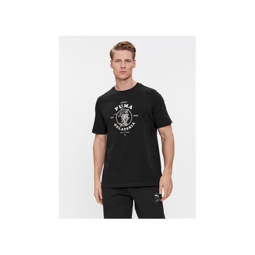 Puma T-Shirt Graphics Gelateria 625416 Czarny Regular Fit ze sklepu MODIVO w kategorii T-shirty męskie - zdjęcie 168746523