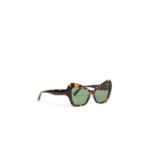 KARL LAGERFELD Okulary przeciwsłoneczne KL6076S Brązowy Karl Lagerfeld uniwersalny okazyjna cena MODIVO