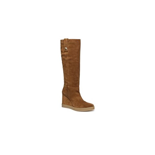Geox Kozaki D Elidea Wedge D36VQC 00022 CD500 Brązowy Geox 36 wyprzedaż MODIVO