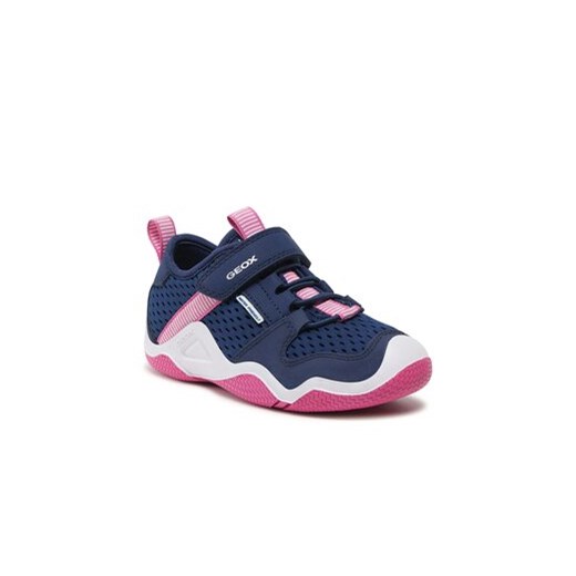 Geox Sneakersy J Wader Girl J3508A 01450 C4268 S Granatowy Geox 32 okazja MODIVO