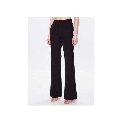 Maryley Spodnie materiałowe 23EB587/43NE Czarny Regular Fit ze sklepu MODIVO w kategorii Spodnie damskie - zdjęcie 168748193