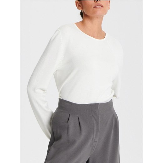 Sinsay - Sweter - kremowy ze sklepu Sinsay w kategorii Swetry damskie - zdjęcie 168750033